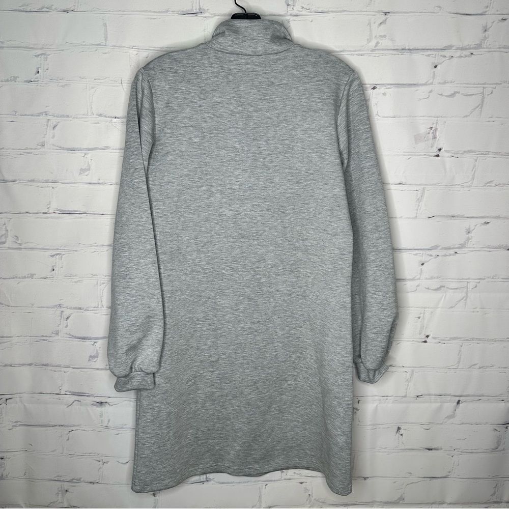 ‎For Cynthia size small gray sweater dress - Picture 5 of 8